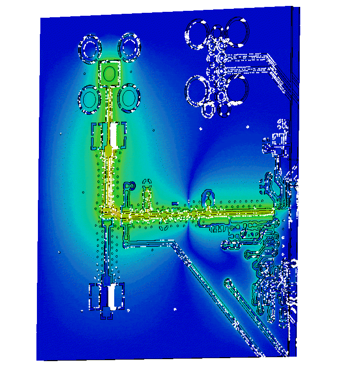 CST Studio electromagnetic field simulation